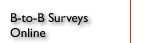 B-to-B Surveys online
